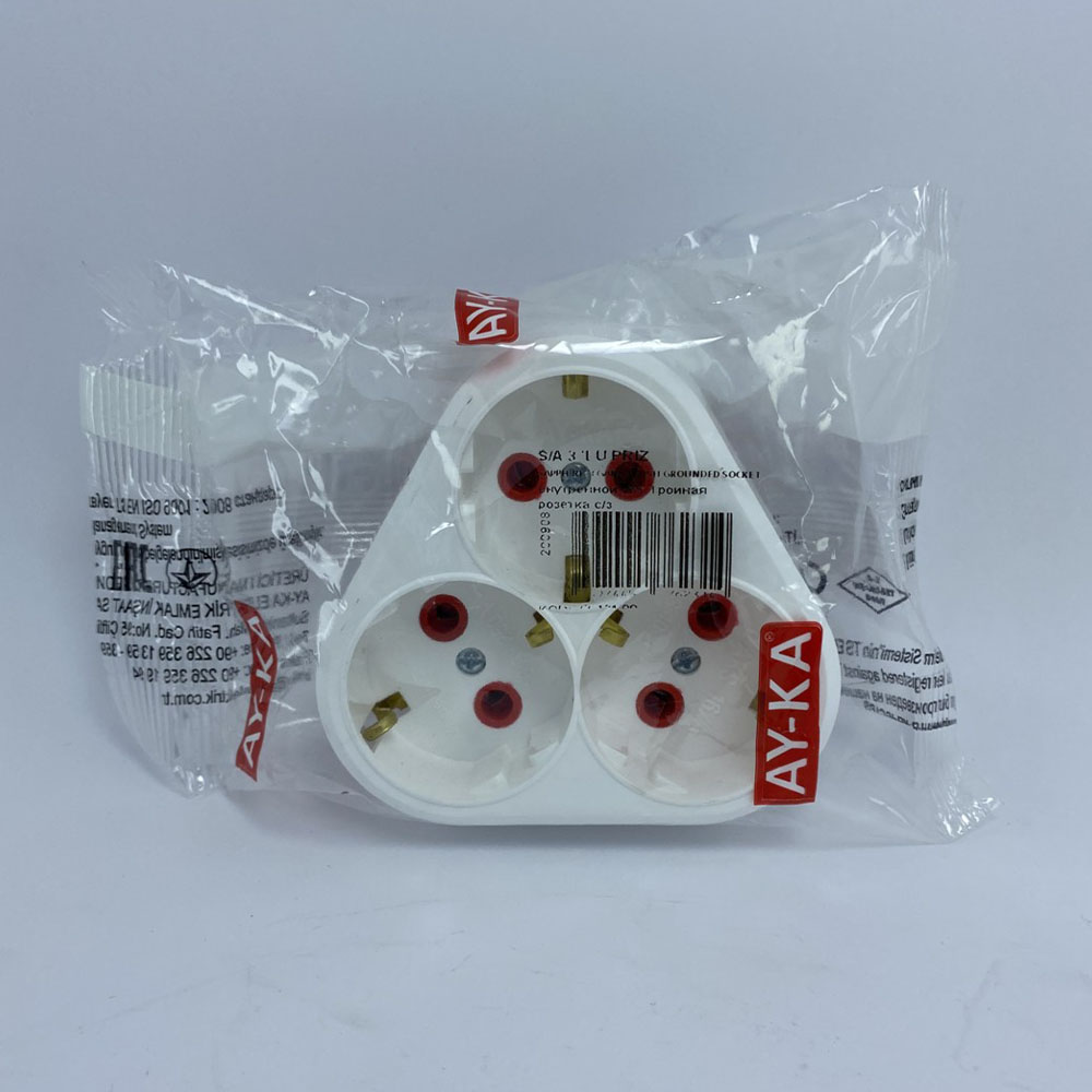 AYKA SIVA ALTI 3'LÜ PRİZ