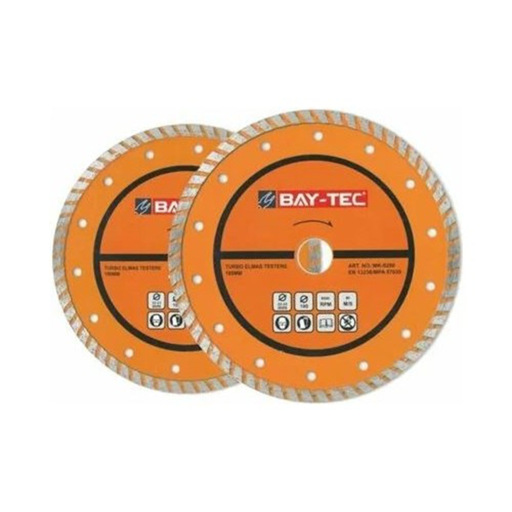 BAYTEC ELMAS TESTERE TURBO 180MM MK0280